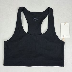 Quince Sports Bra Women's Size Small Heather Blue Athleisure Yoga Gym Workout